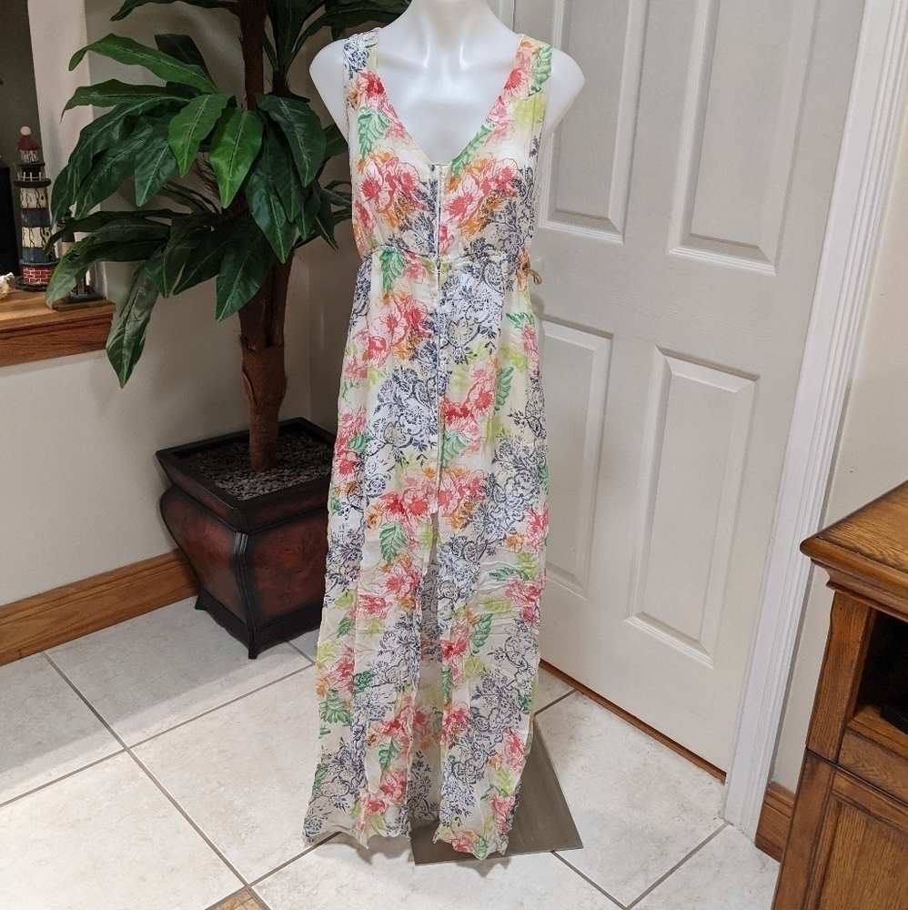 LA Made Women's Sleeveless Maxi Dress Size Small